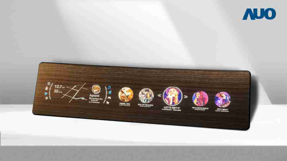 尊龙集团研发全球最高穿透度达80%的AmLED木纹显示器，，，，可于使用时呈现高亮度、、、清晰可见的信息，，，，并在不使用时回归为单纯的饰板，，节能兼具美观